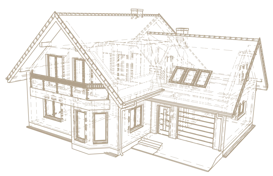 blue print of a home